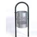 Poubelle de ville m�tallique