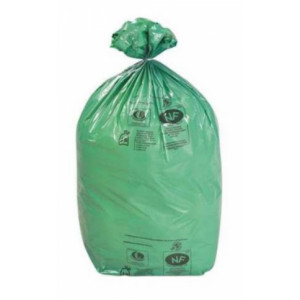 500 sacs poubelles 110L - Oxo-Biodégradable - Epaisseurs : 23µ - Liens standards