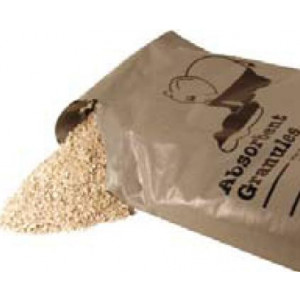 Absorbant granulé pour hydrocarbures - Type de produit : Absorbant granulés traditionnels - Dim. : 30l