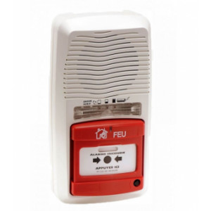 Alarme incendie de protection - Alarme sonore : 90 dB à 2 m   -  Autonomie des piles : 5 ans