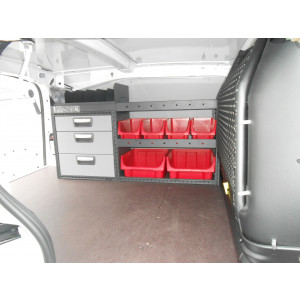 Aménagement et étagères pour fourgonnette Peugeot Partner - Aménagements modulables et personnalisables