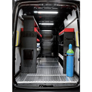 Aménagement intérieur pour véhicule - Capacité de charge de 120 kg/étagère