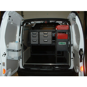 Aménagements et étagères pour fourgonnette Renault Kangoo - Aménagements modulables et personnalisables