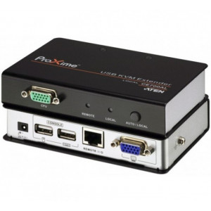 Amplificateur VGA - Prolongateur console KVM RJ45 - VGA+USB