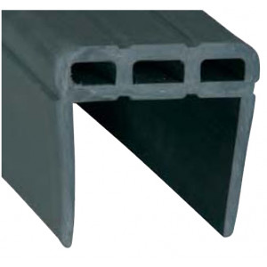 Angle de protection pour murs - Longueur : 2 m - Largeur de la gorge : de 35 à 55 mm - Profondeur de la gorge : 44 mm
