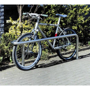 Appui-vélos - Hauteur : 840 mm - Largeur : 1600 mm - Acier inox
