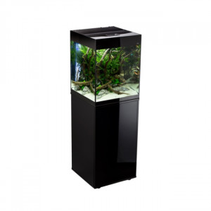 Aquarium cube avec meuble   - Capacité : 135 litres