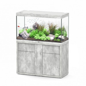 Aquarium équipé avec meuble - Capacité : 333 litres
