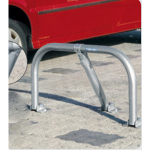 Arceau de parking en acier - Hauteur : 455 mm – Largeur : 850 mm – Acier  galvanisée