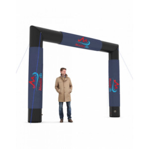 Arche gonflable carrée - Personnalisable 4,50 x 3,20 m de forme rectangulaire