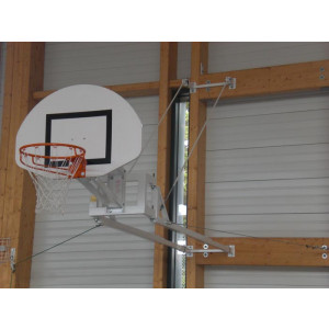 Armature But de basket - Déport réglable de 2,00 à 3,25 m (réglementaire)
