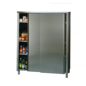 Armoire de cuisine à porte coulissantes - Dimensions : 1200 x 600 x 2000 - 1400 x 600 x 2000 mm
