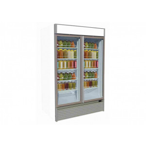 Armoire réfrigérée pour boissons 1240 L - Capacité : 1240 L - Froid ventilé - Température de fonctionnement : - 1°C à +7°C 