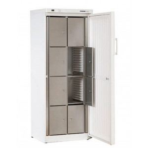 Armoire réfrigérée à casiers - Volume brut: jusqu'à 583 L - Casiers inox