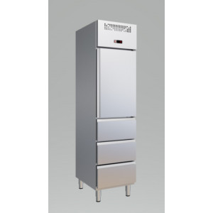 Armoire réfrigérée à tiroirs - Armoire réfrigérée professionnelle en inox avec tiroirs