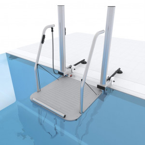 Ascenseur de piscine à 2 vérins - Charge utile 150 kg