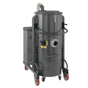  Aspirateur pour poussière de chantier et désamiantage - Capacité utile : 100 L-Volume d’air : 530 m3/h-Puissance : 5500 W