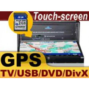 Autoradio GPS Tactile Dvd Divx Tv Sd Usb - Réf: GTV2078