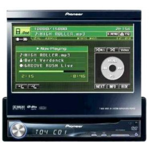 Autoradio Pioneer CD/DVD/MP3/WMA - Ecran IN-DASH - Réf: AVHP5900DVD