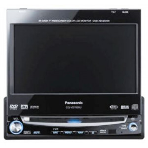 Autoradio TFT Tactile Panasonic 7 In-Dash - DVD/MP3/CD/WMA - Réf: CQ-VD7005U