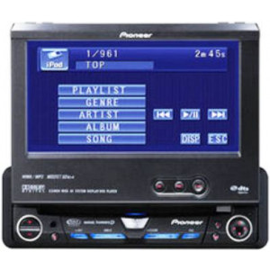 Autoradio TFT Tactile Pioneer 7 In-Dash - DVD/MP3/CD/WMA - Réf: AVHP4900DVD