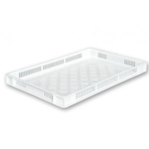 Bac alimentaire gerbable - Dimensions : 600 x 400 x 55 mm