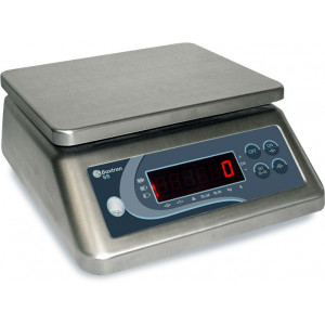 Balance contrôle de poids en inox - Acier inoxydable - Portée maximale : 3 à 30 Kg - Précision : 0,2	à 2 g 