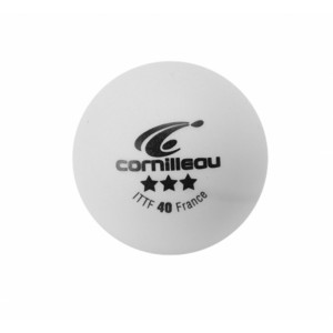 Balles de compétition tennis de table ITTF - Coloris : Orange - Blanc
