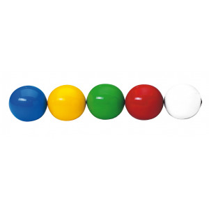 Balles de scène pour jeux corporels - Fabriquées en France - Diamètres : 70, 80 et 100 mm