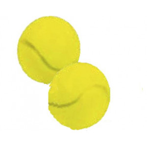 Balles de tennis en mousse - Diamètre (mm) : 70