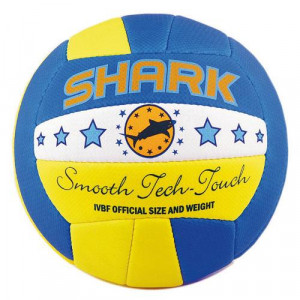 Ballon volleyball de plage - Revêtement : mélange de PVC et de PU micro aéré
