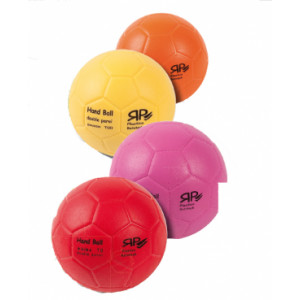 Ballons de handball pour écoles - Diamètre (mm) : 145 - 155 -165 - 175 ; Tailles : 00 - 0 - 1 - 2