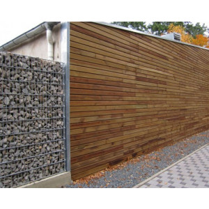 Bardage bois extérieur en pin - Longueur : 2100, 2500 ou 2700mm au choix