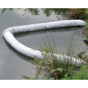 Barrage absorbant flottant pour hydrocarbure - 100% écologique, en liège - 3 diamètres
