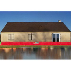 Barrière anti inondation pour maisons et bâtiments - Protéction tout type de bâtiment sur une hauteur de crue de 1m