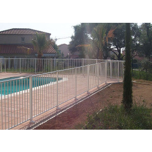 Barriere piscine aluminium - Hauteur 1,22 m