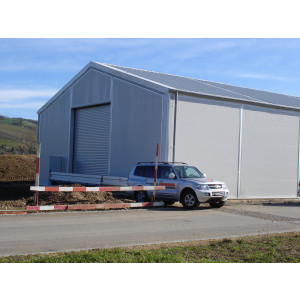 Bâtiments de stockage modulaires toiture acier - Largeurs disponibles (m) : 5 à 40