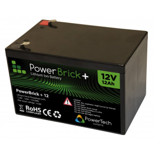 Batterie lithium-ion 12v – 12ah - Tension Nominale : 12.8V