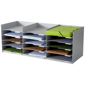  Blocs à cases pour armoire - Format : A4 ou 24 x 32 cm - Nombre de cases : de 5 à 25  cases 
