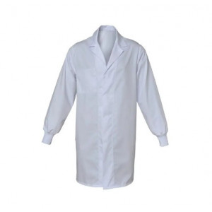 Blouse de protection blanche - Taille de la blouse : XS, S, M, L, XL, XXL, 3XL