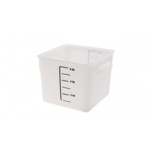 Boîte alimentaire de stockage - Capacité : de 1.9 à 20.8 L - Dim : 22,2 x 21,1 x 22,2 cm - Matière : Polyéthylène
