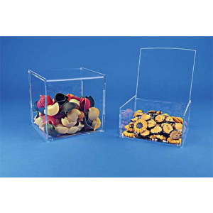 Boîtes à couvercle en Plexiglas - Plexiglas épaisseur 4 mm - 4 tailles disponibles 