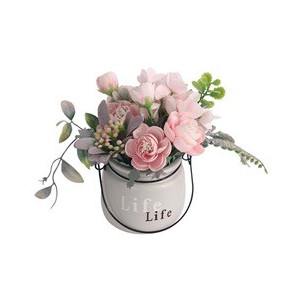 Bouquet en pot Life - Bouquet en pot artificielle
