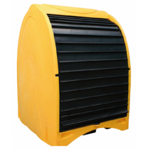 Box de stockage à rideaux pour fûts 250L - Capacité (L) : 250 - 485