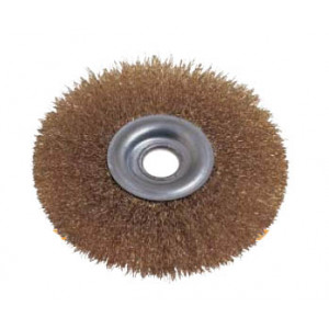 Brosse métallique circulaire pour nettoyage - Diamètres disponibles  : 100 - 120 mm