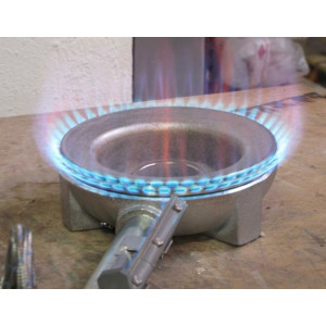 Brûleur de cuisine à gaz propane - Diamètre des têtes de brûleurs : 180 mm/250 mm