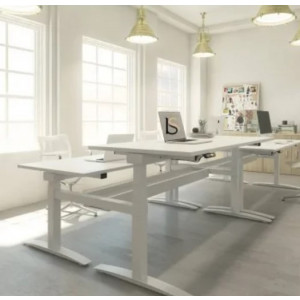 Bureau bench ergonomique réglable en hauteur - Aménage votre open space