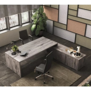 Bureau de direction avec rangement - Aménagez votre bureau avec des meubles de qualité