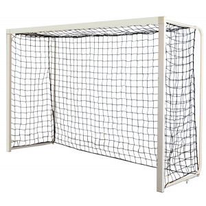 But de handball acier pour entrainement - Dimensions : 3 m x 2 m, en acier galvanisé blanc