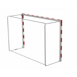 But de handball pliable - Acier ou en aluminium - Mobile - Dimensions du but : 3 x 2 m